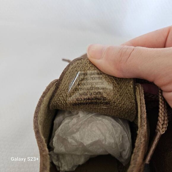 Crewcuts Kids Calvert Boots Size 13 in Brown - Picture 5 of 7